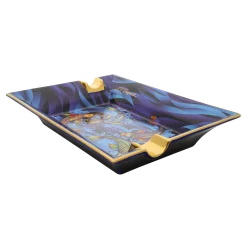 Fashion S.T. Dupont Ashtray BlueKoiFish