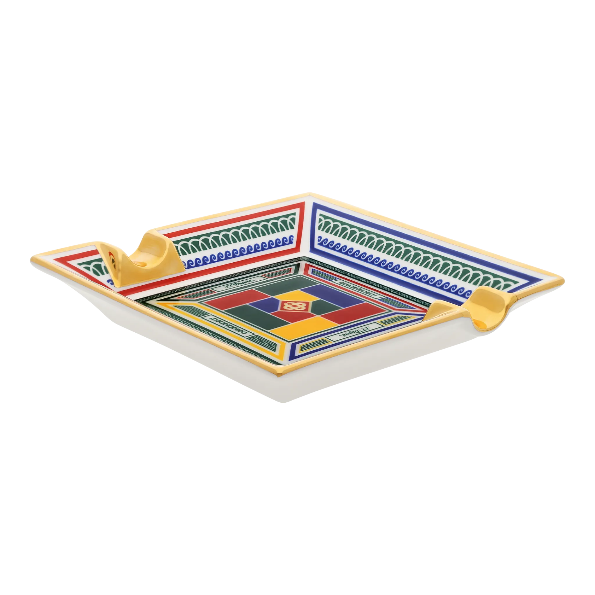 Fashion S.T. Dupont Ashtray Multicolor