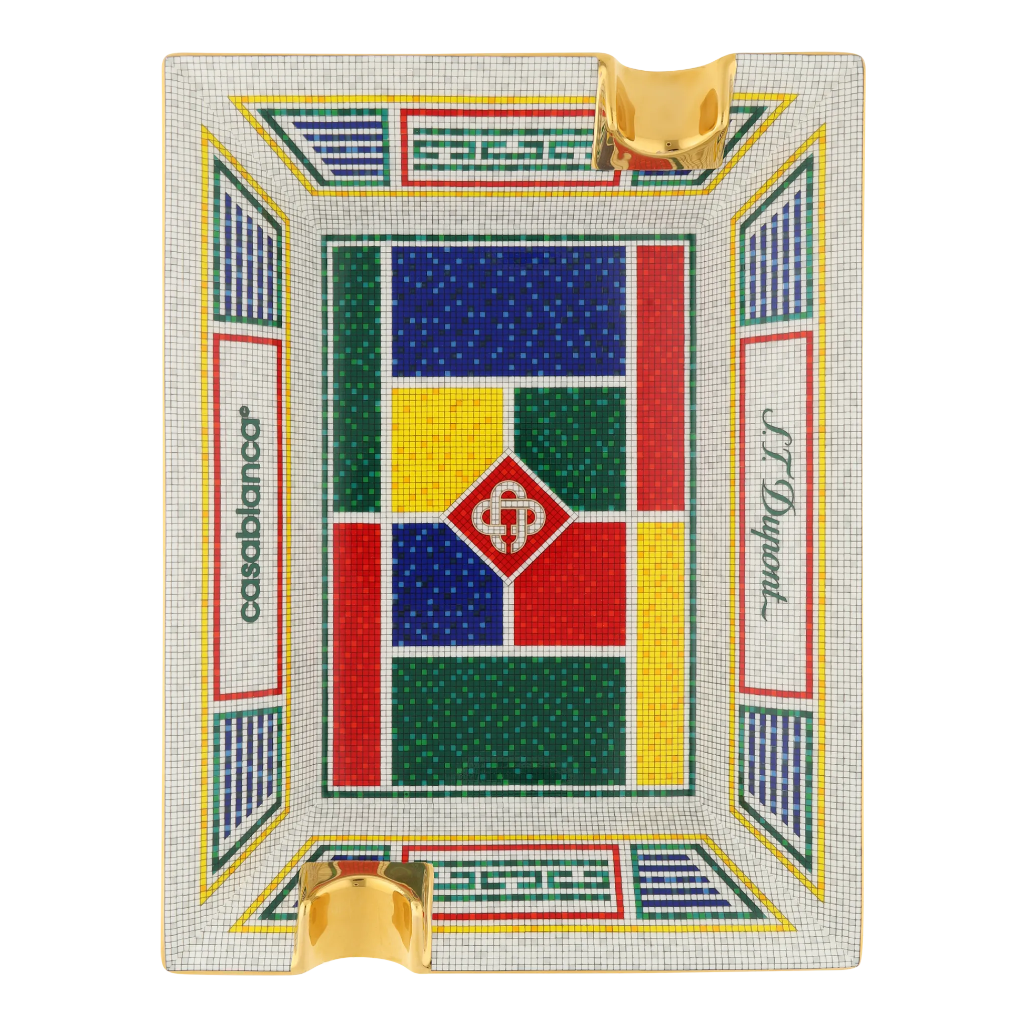 Sale S.T. Dupont Ashtray Multicolor