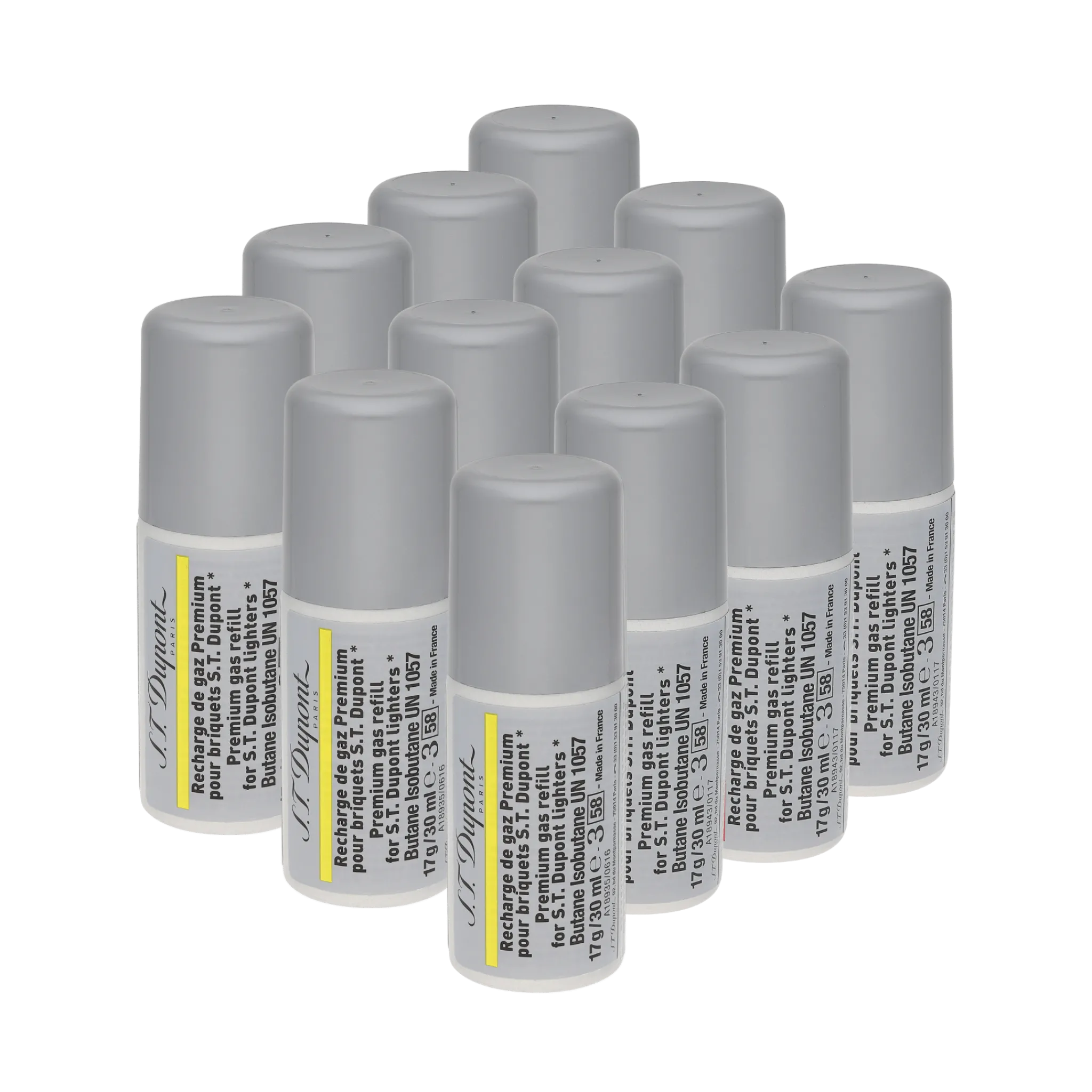 Clearance S.T. Dupont Box 12 Refills Yellow