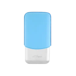 Discount S.T. Dupont 3 cigar case TurquoiseBlue