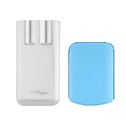 Discount S.T. Dupont 3 cigar case TurquoiseBlue