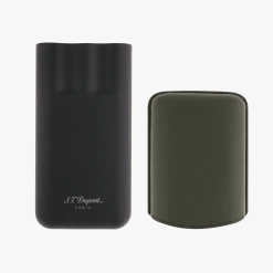 New S.T. Dupont 3 cigar case Khaki
