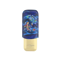 Sale S.T. Dupont 2 cigar case BlueKoiFish