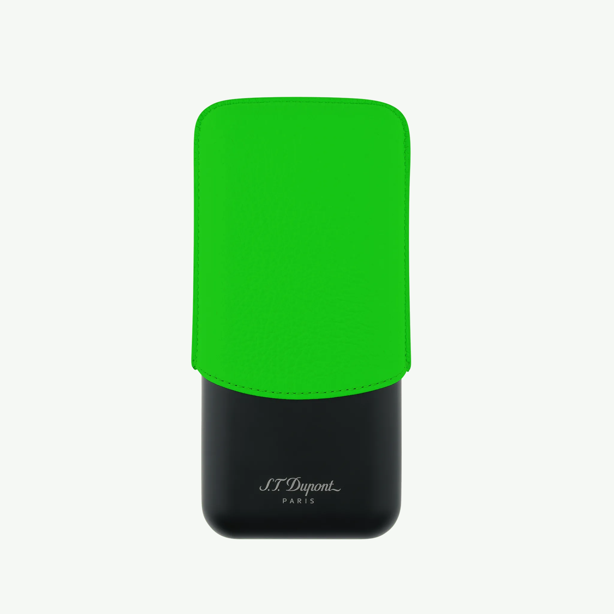 Clearance S.T. Dupont 3 cigar case NeonGreen