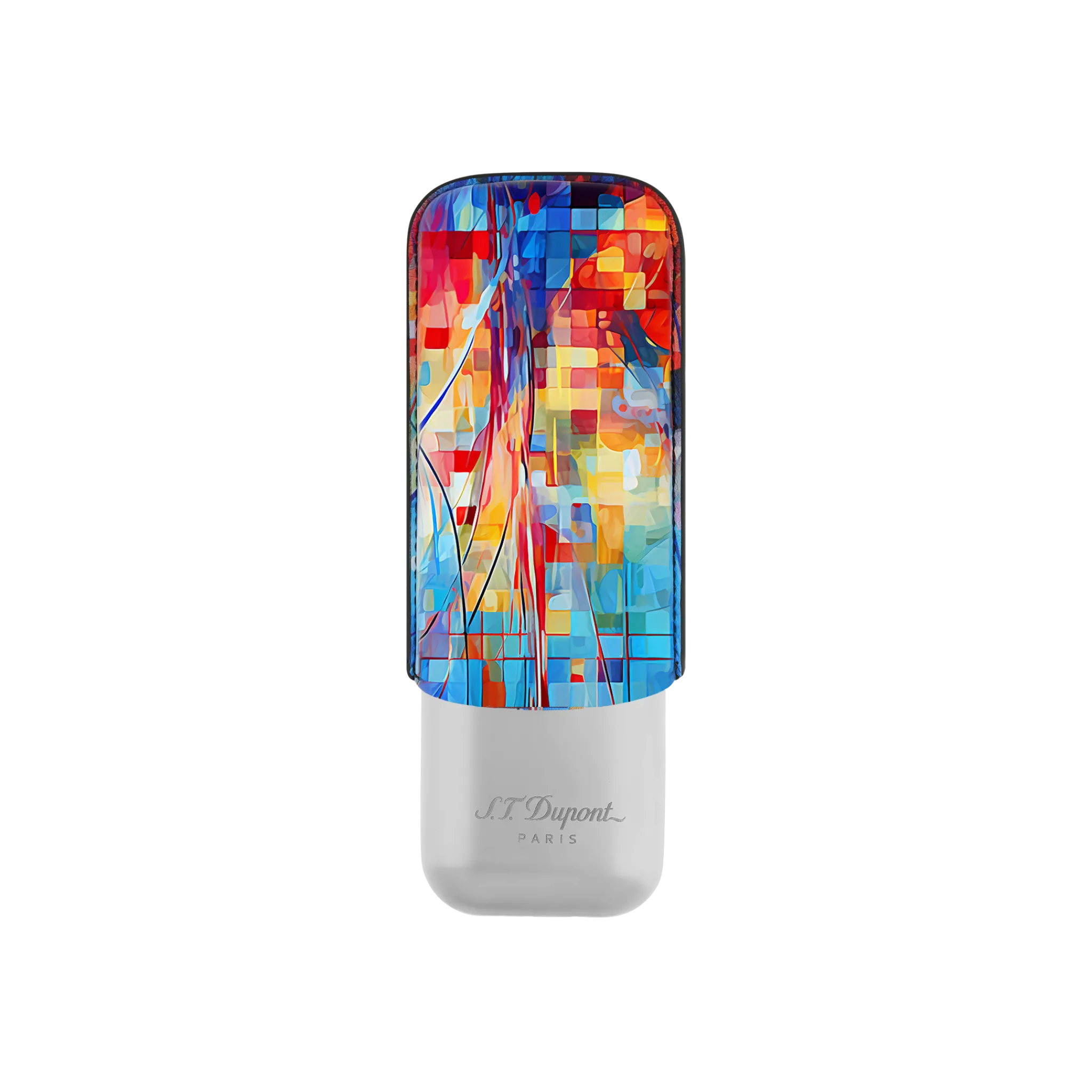 Hot S.T. Dupont 2 cigar case Multicolor