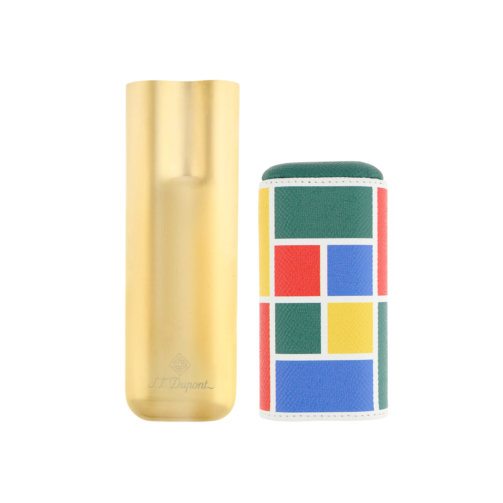 Best S.T. Dupont 2 cigar case Multicolor