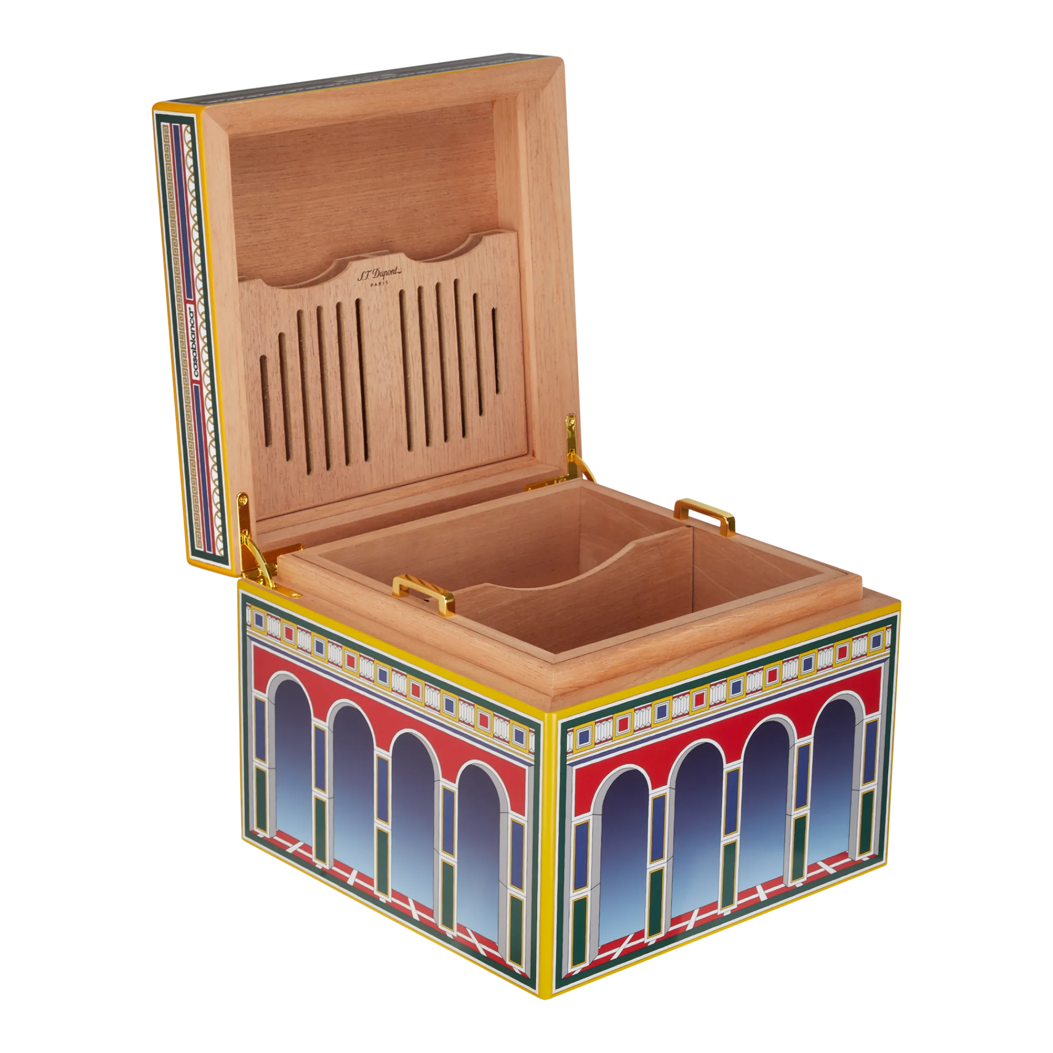 Best S.T. Dupont Cigar humidor Multicolor
