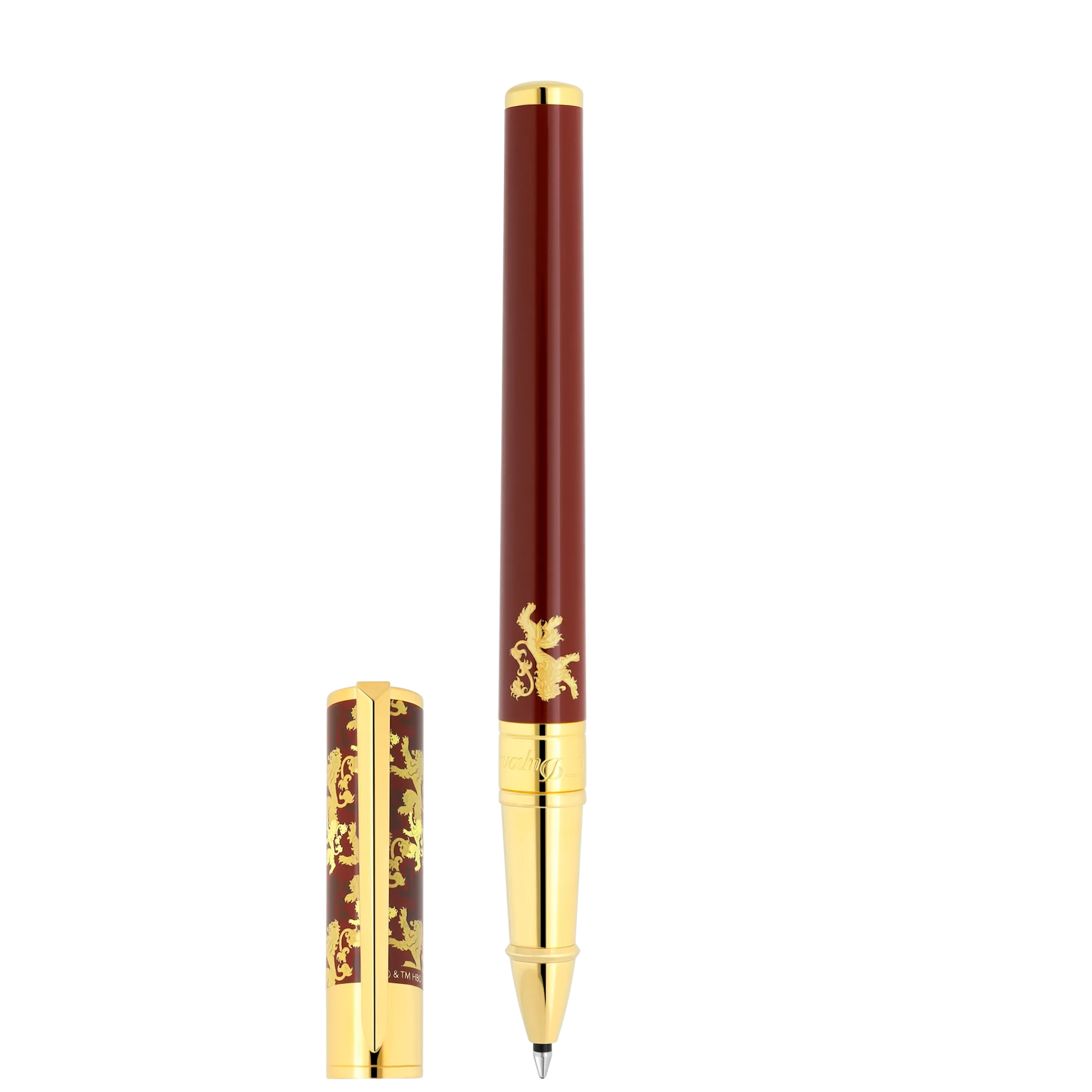 Discount S.T. Dupont D Initial Burgundy