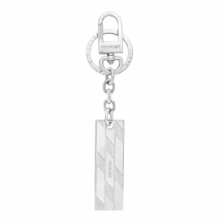 New S.T. Dupont Keyrings Silver