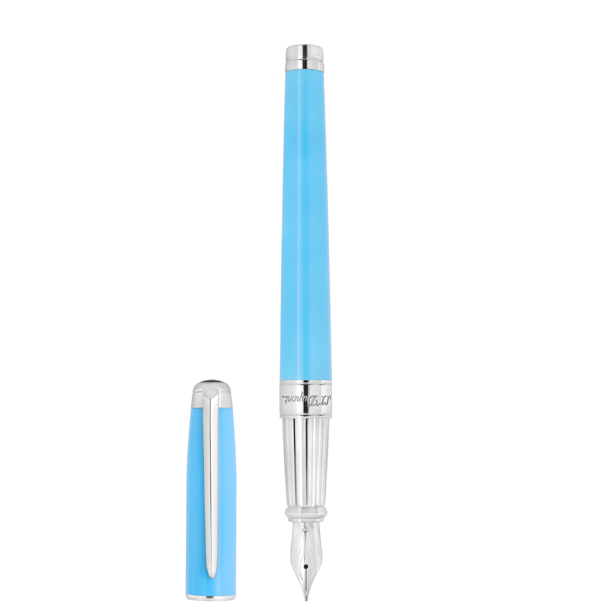 Sale S.T. Dupont Line D Eternity TurquoiseBlue
