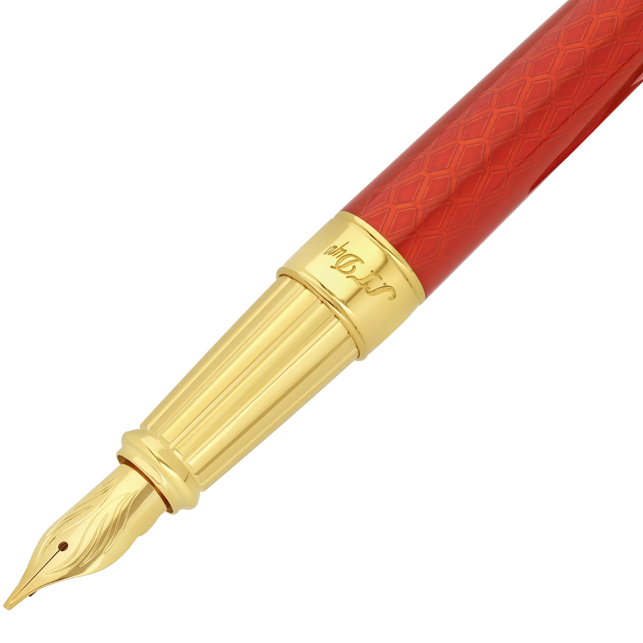 Clearance S.T. Dupont Line D Eternity Burgundy