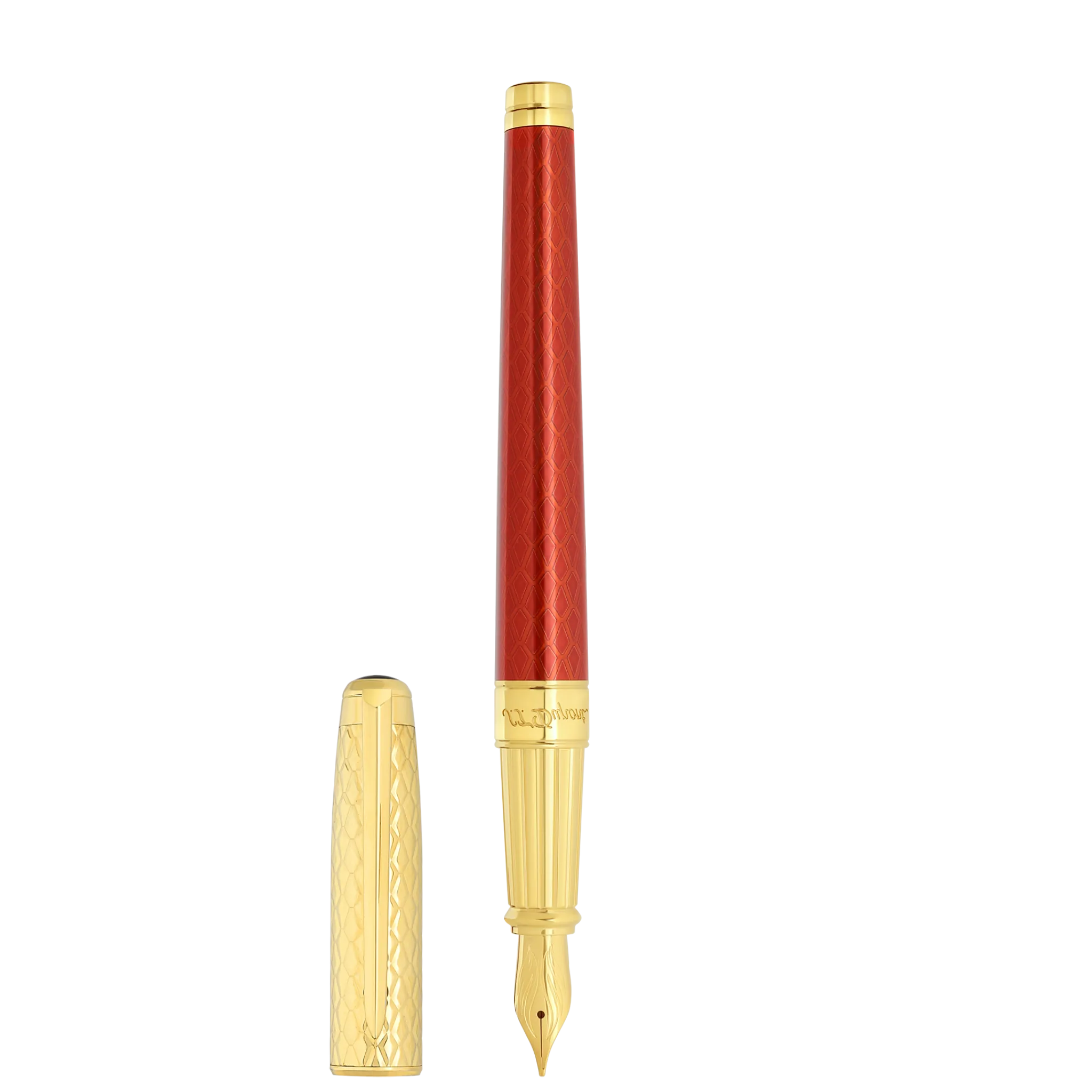 Clearance S.T. Dupont Line D Eternity Burgundy