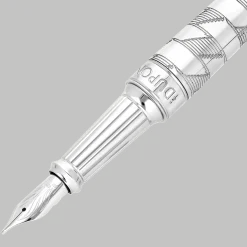 Clearance S.T. Dupont Line D Eternity Silver