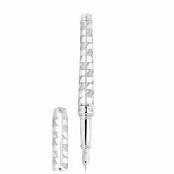 Clearance S.T. Dupont Line D Eternity Silver