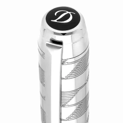 Clearance S.T. Dupont Line D Eternity Silver
