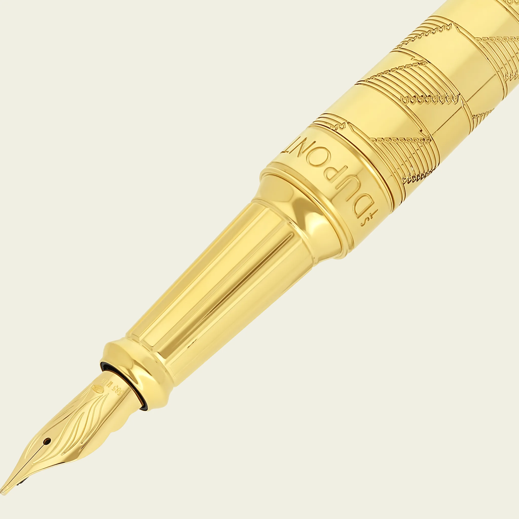 Best S.T. Dupont Line D Eternity Gold