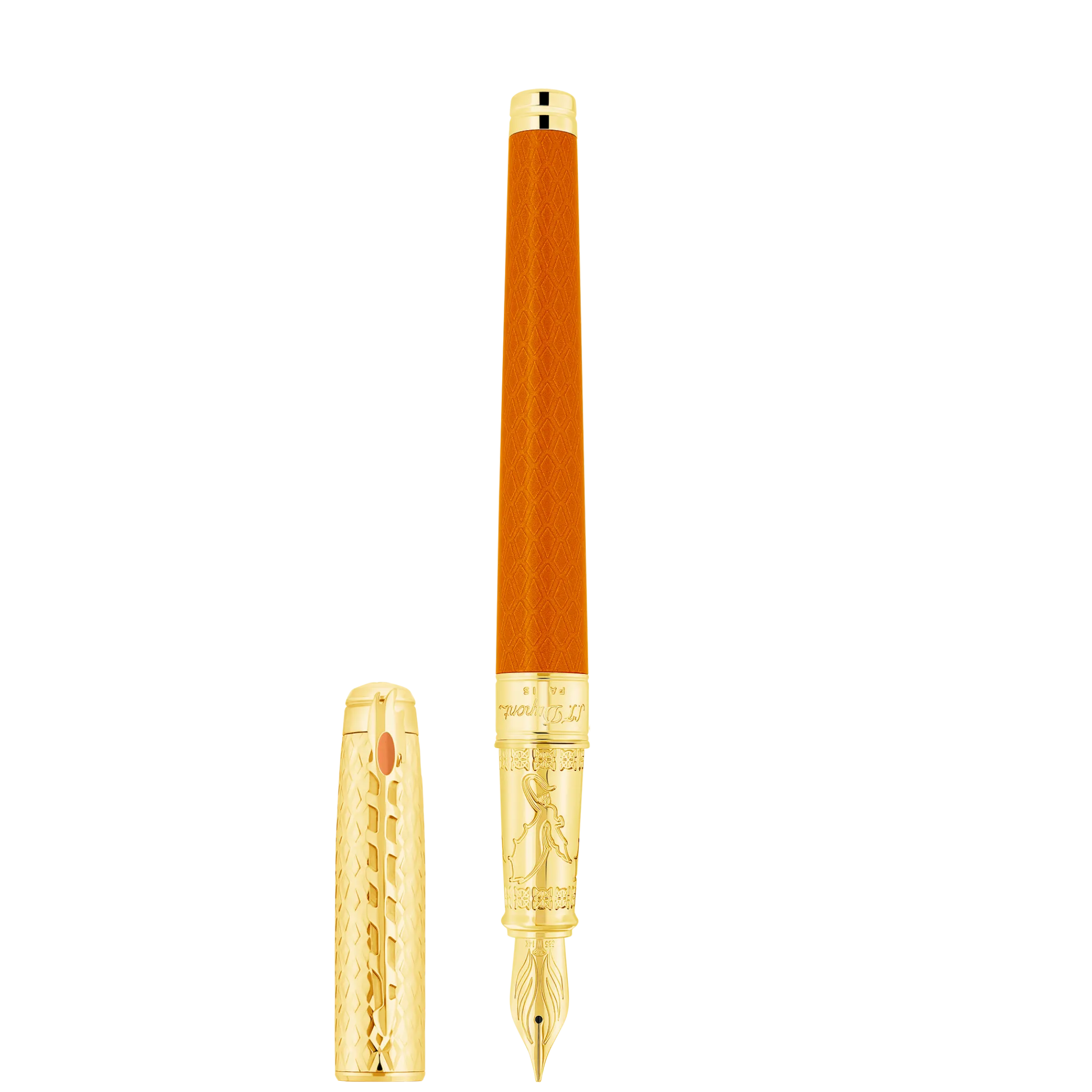 Best S.T. Dupont Line D Eternity FireOrange