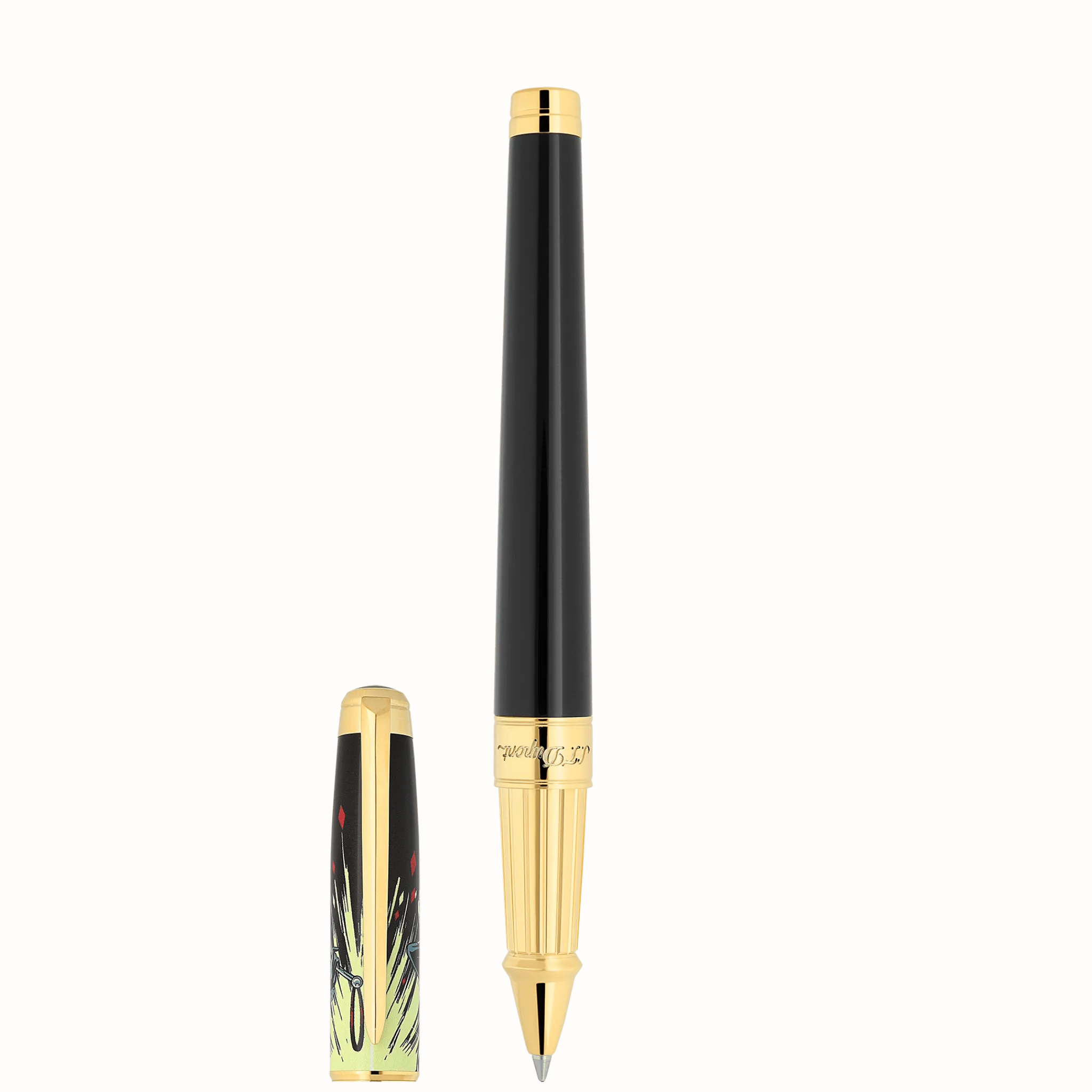 Hot S.T. Dupont Line D Eternity Gold